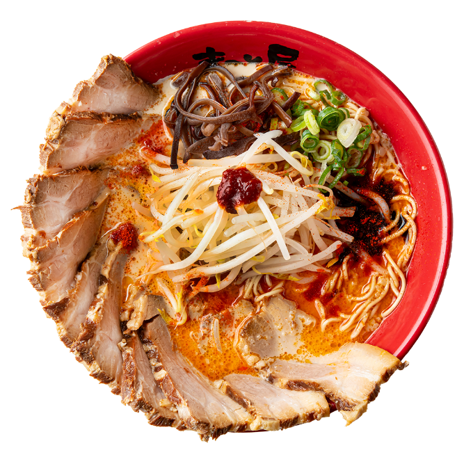 赤チェンソー麺