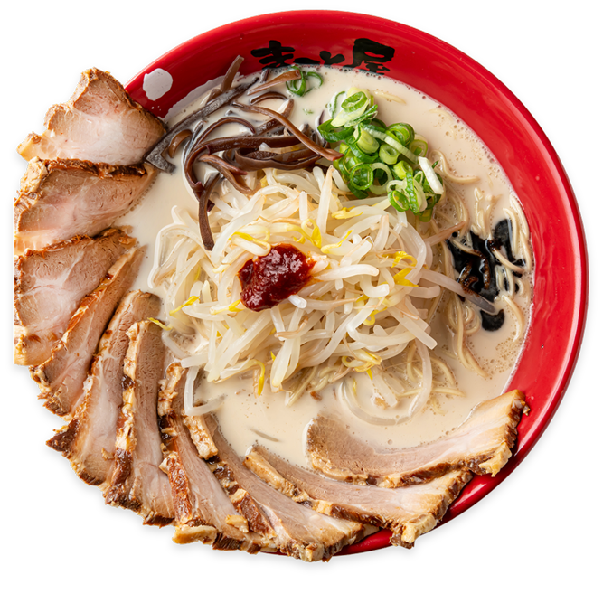 白チェンソー麺
