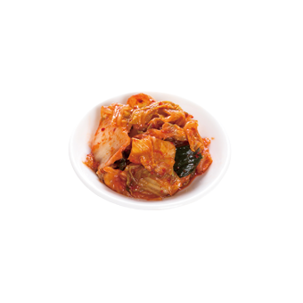 Korean kimchi (Korean style spycy and sour piccled chinese cabbage)
