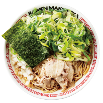 九条ねぎ背脂醤油